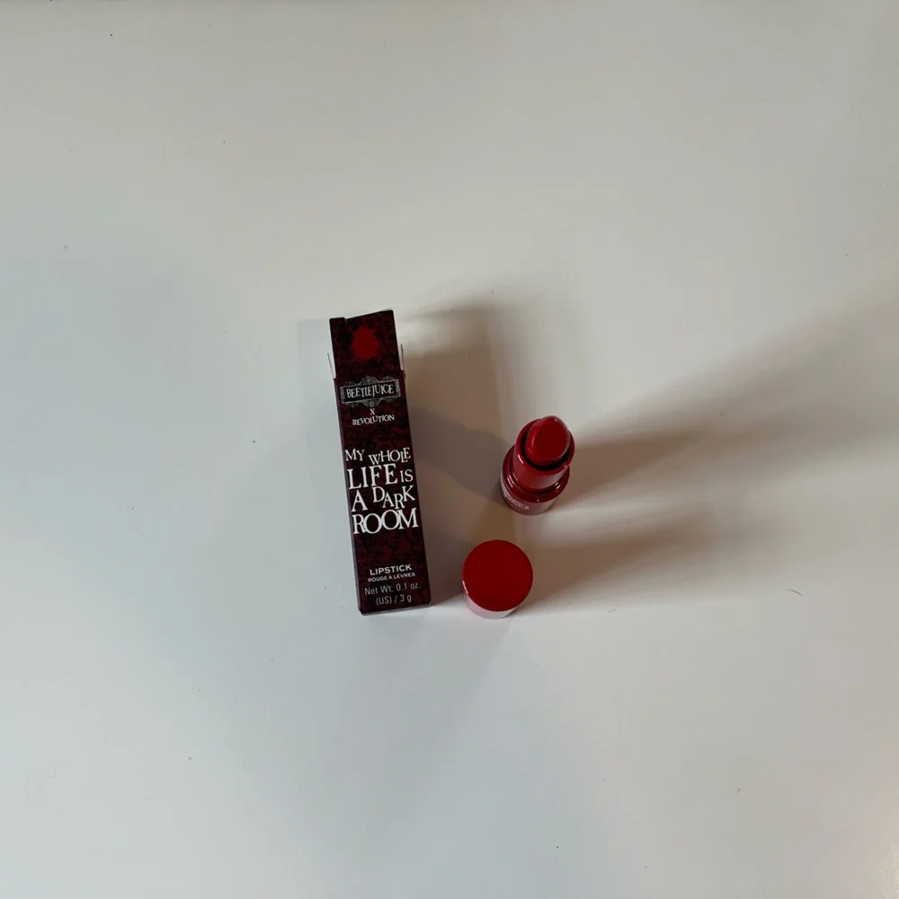 Makeup Rev Here Lies Beetlejuice My Whole Life One Dark Room Lydia Lipstick